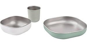 Set de vesela Beaba Sage Green (B913583)