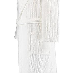 Halat de baie Rhomtuft Baronesse Unisex M White