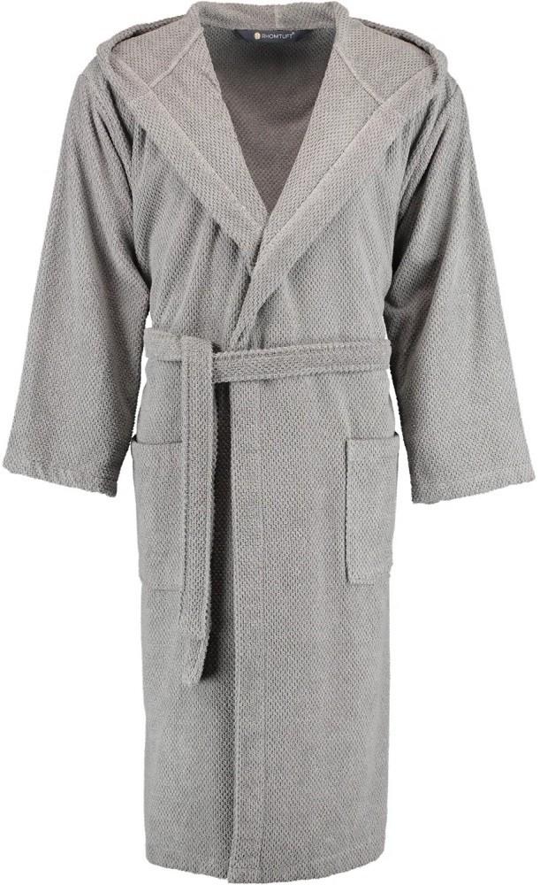 Halat de baie Rhomtuft Baronesse Unisex Kiesel L