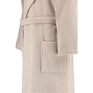 Halat de baie Rhomtuft Baronesse Unisex Stone XL