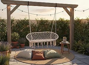 Leagan balansoar GardenLine HAM5177 Gri