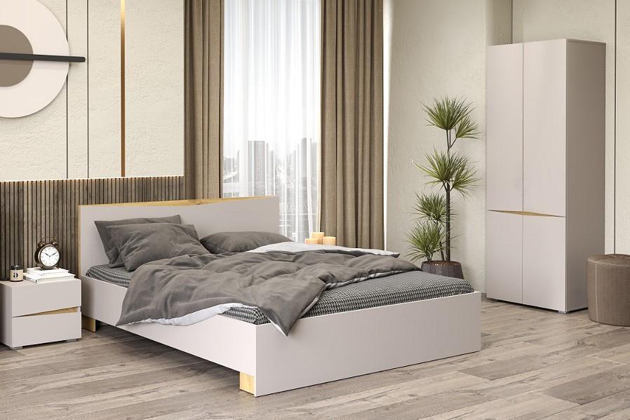 Set dormitor Yasen Yasen Leo Nr.2 Cașmir / Stejar Artisan