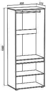 Set dormitor Yasen Yasen Leo Nr.2 Cașmir / Stejar Artisan