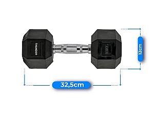 Haltera Thunder HEXAGONAL DUMBBELLS 10kg