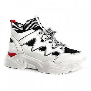 Adidasi femei NL 9559-1 White-Black