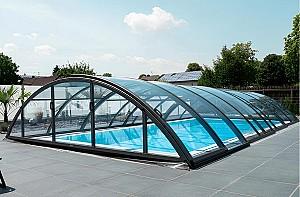 Pavilion pentru piscina Albixon Klasik Clear C