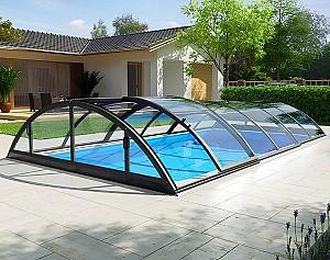 Pavilion pentru piscina Albixon Klasik Clear S