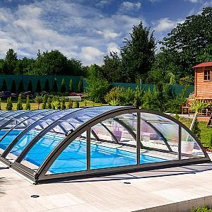 Pavilion pentru piscina Albixon Klasik Clear S