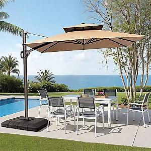 Umbrela VLM Haki 3x3m