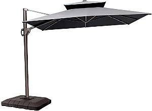 Umbrela VLM Antracit 3x3m