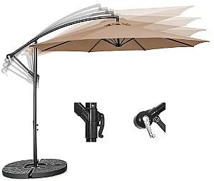 Umbrela VLM Haki 3m (lateral)
