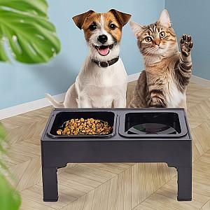 Bol de hrana pentru caini Jumi CD-321144 Negru