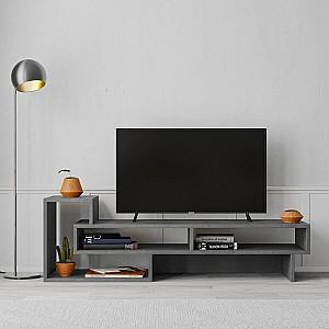 Tumba pentru televizor DECO Tetra Retro Grey