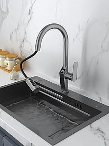 Robinet bucatarie Backer TOR 3425PF GUN GREY