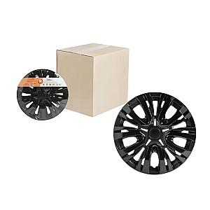 Capac pentru roti AIRLINE 13 Lion negru lucios 2 buc AWCC-13-04