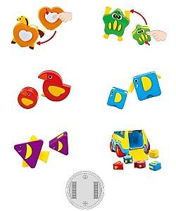 Jucarie interactiva Hola Toys Autobuzul Inteligent (896)