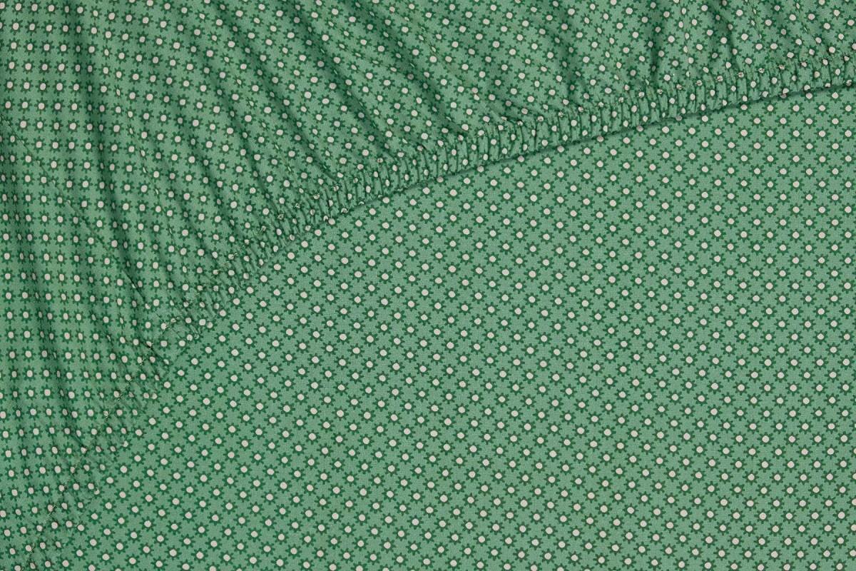 Cearsaf pentru pat PIP Studio Twinkle Star 160x200 Green