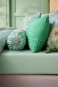 Cearsaf pentru pat PIP Studio Cross Stitch 180x200 Light Green