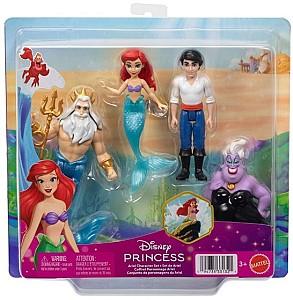 Figurina personaj BARBIE Princess Ariel Character Set (JHG84)