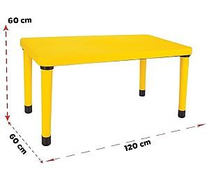 Masă de scris pentru copii Pilsan Happy Table Yellow (03491)