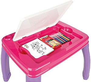 Masă de scris pentru copii Pilsan Violet/Pink (03402)