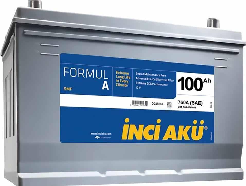 Acumulator auto INCI D31 100 076 011