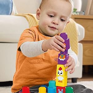 Constructor Mattel Tractor cu animale (JKG33)