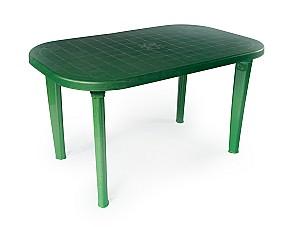 Masa de gradina Santino ovală verde