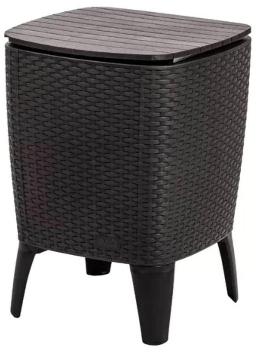Masa de gradina Sonmez Capri Wengue (maro) 41.5x41.5