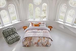Albituri de pat Moooi Silk Bombis 260x200/220 Pearl