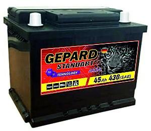 Acumulator auto GEPARD GEPARD Standart 45 AH 430A Japan dr.