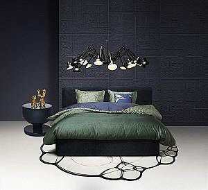 Albituri de pat Moooi Dodo Pavone 240x200/220 Green