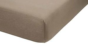 Cearsaf pentru pat Ambiante Cotton Uni 90x200 Taupe