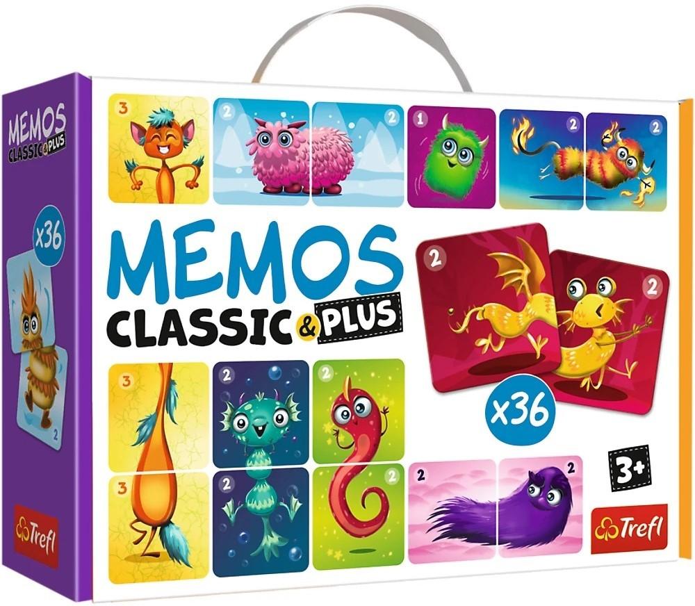Joc de masa Trefl Memos Cute Monsters (02273)