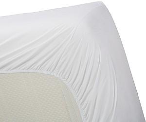 Cearsaf pentru pat Ambiante Cotton Uni 140x200 White