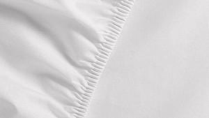 Cearsaf pentru pat Ambiante Cotton Uni 140x200 White