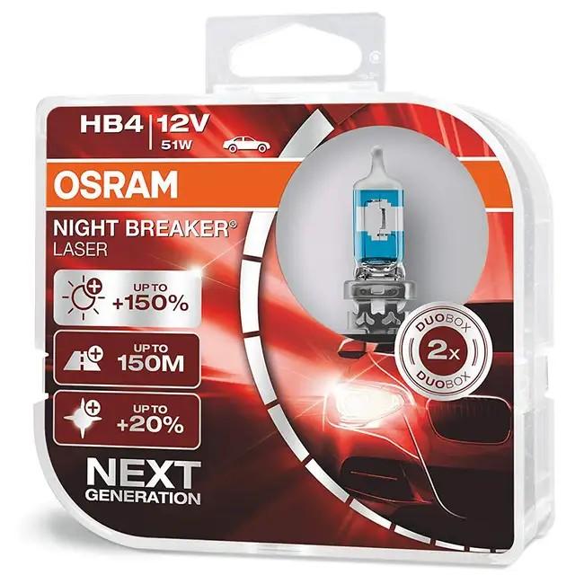 Lampa auto Osram HB4 Night BREAKER  LASER NEXT Generation 2buc