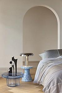 Albituri de pat Kardol Charlottesville 200x200/220 Blue Grey