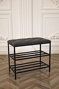 Raft pentru incaltaminte Nex Home Teddy Gri inchis