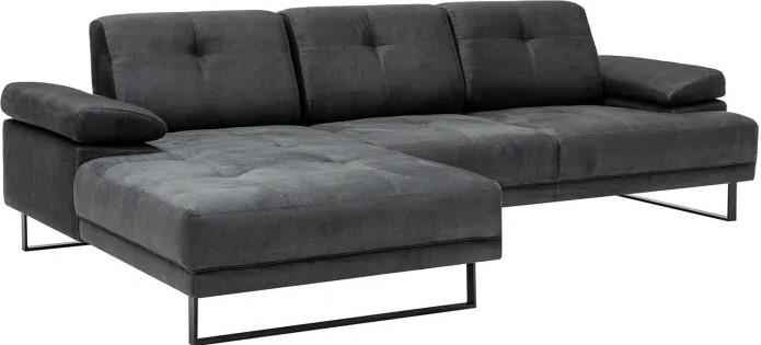 Canapea coltar Trendy Mustang Large Left - Antracit