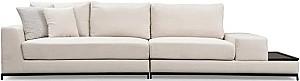 Canapea Trendy cu 4 locuri Linie Cu Masuta - Bej 102 x 84 x 320 cm