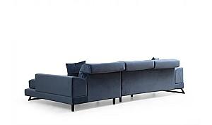 Canapea coltar Trendy Frido Dreapta (L3+Chl) - Bleumarin