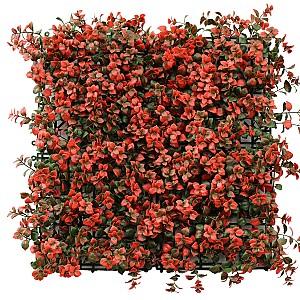 Plasa decorativa gard Greentech Greenery Red 50x50 cm
