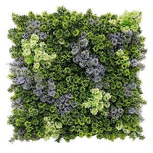 Plasa decorativa gard Greentech Greenery Moss Purple 50x50 cm