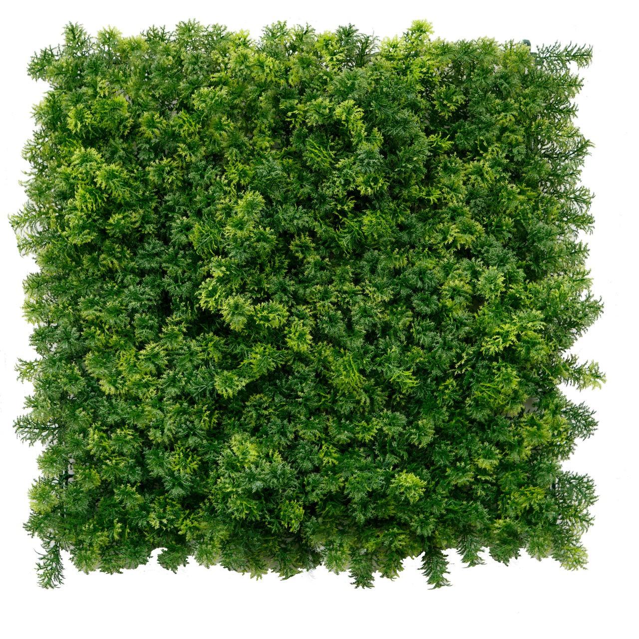 Plasa decorativa gard Greentech Greenery Moss Green 50x50 cm