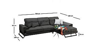 Canapea coltar Trendy Frido Colt dreapta (L3+Chl)