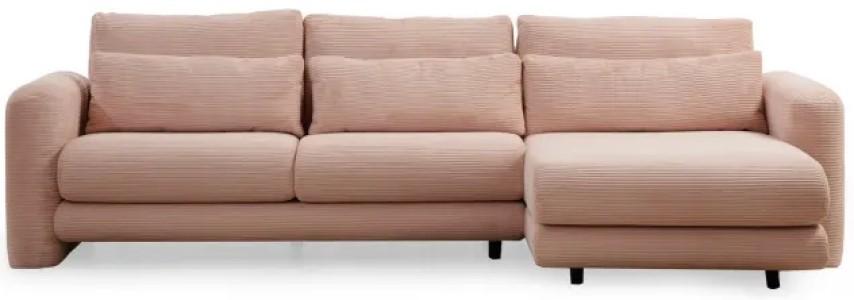 Canapea coltar Trendy Lily Corner dreapta Roz