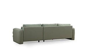 Canapea coltar Trendy Lily Corner dreapta verde