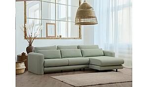 Canapea coltar Trendy Lily Corner dreapta verde
