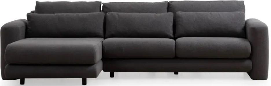 Canapea coltar Trendy Lily Corner Stanga Gri